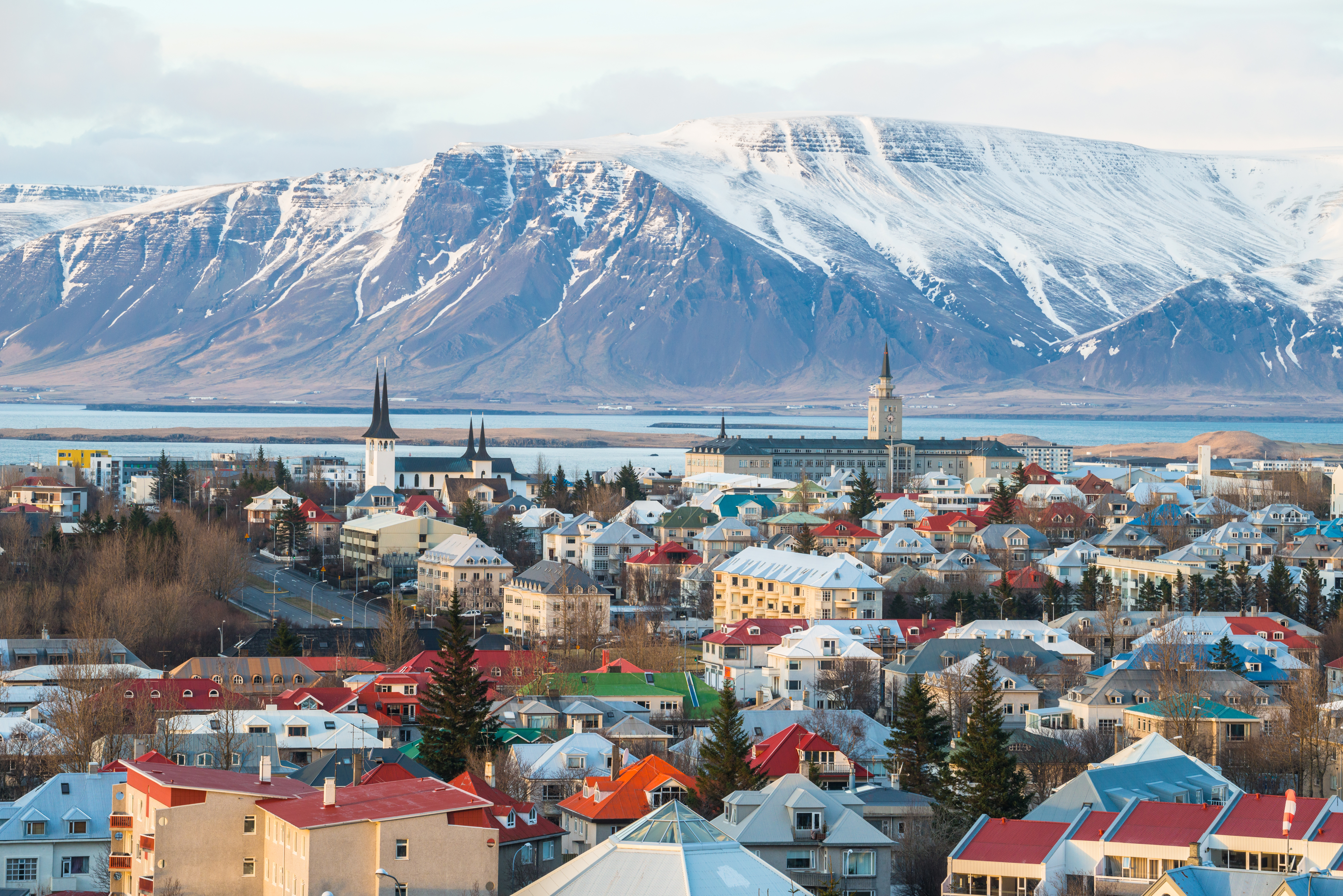 Reykjavik city Iceland